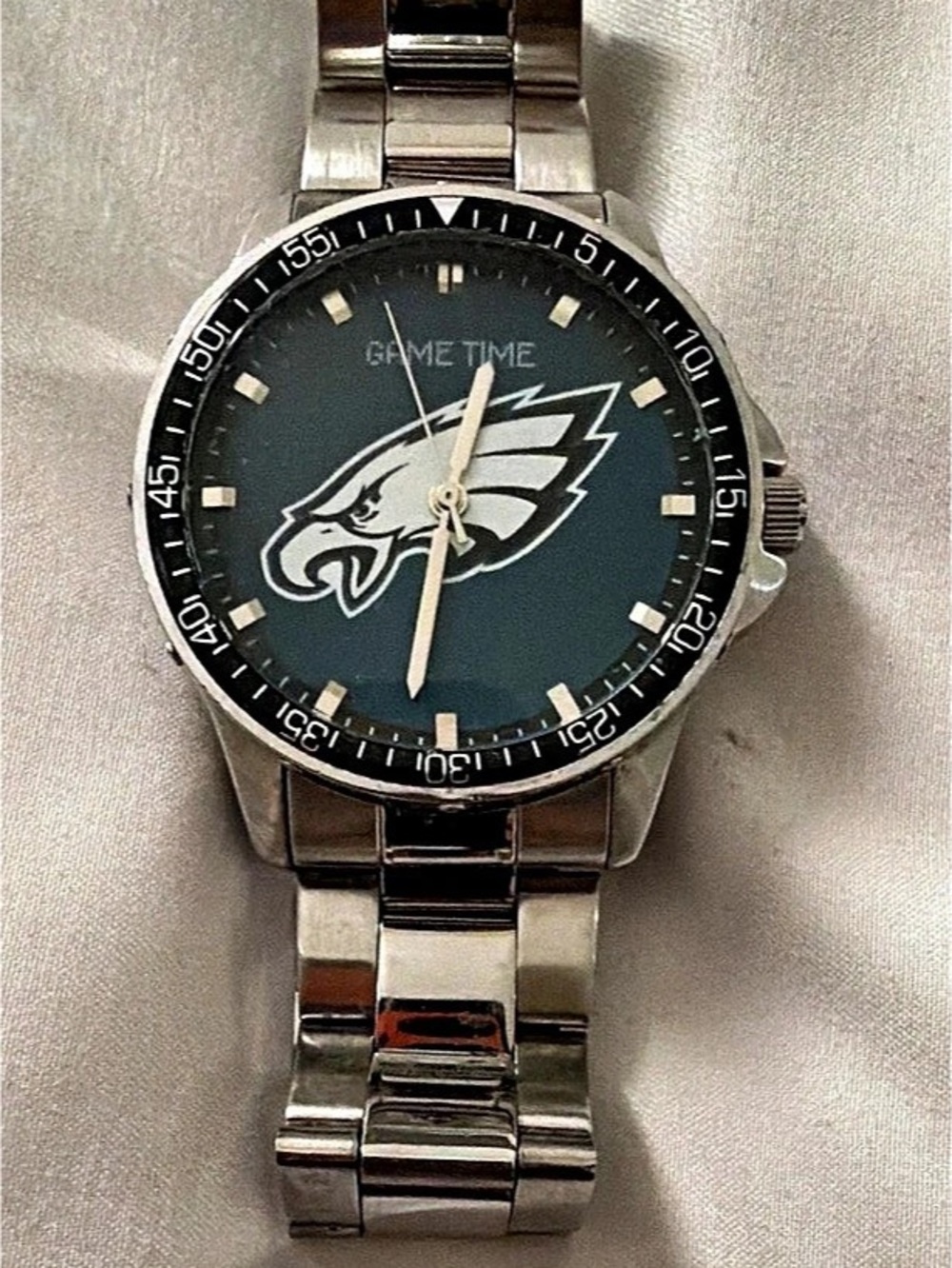 Game Time Philadelphia Eagles Game Time Stainless Steel Watch Stainless Steel